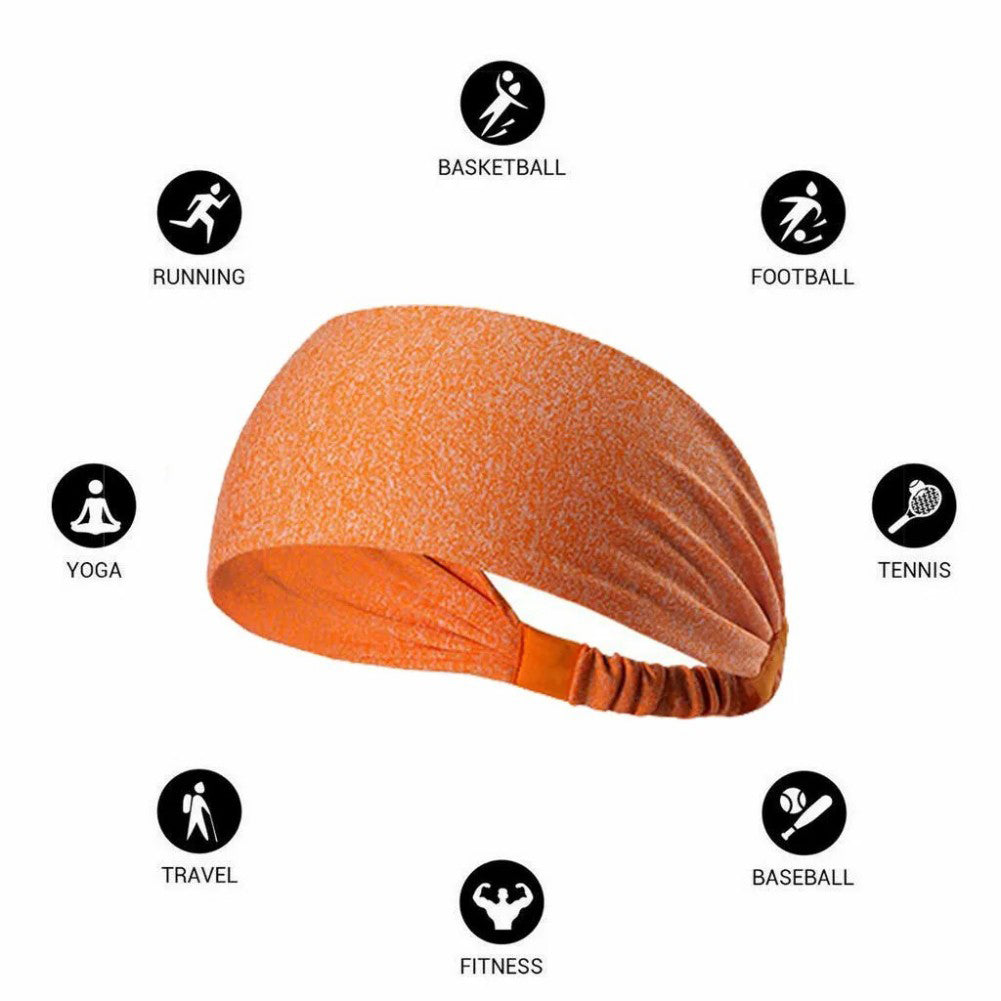 Unisex Sports Fitness Headband (5 pack)