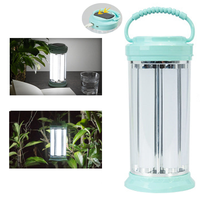 Long-Lasting LED Emergency Light Waterproof 2-Mode Super Bright 4-Sided Flashlight Portable Outdoor Camping Light