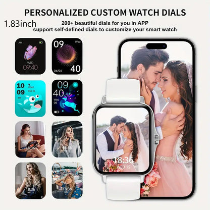 New Smartwatches, Featuring Message Alerts, Call Answering, Health Monitoring, Activity Tracking, Notification Reminders, And Fitness Functions.