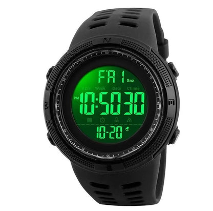 Waterproof Men's Digital Army Military Sport Quartz Analog Chrono Watch