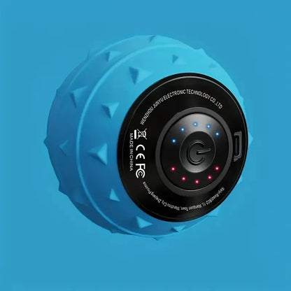 Rechargeable High Intensity Vibration Massage Ball For Muscle And Fitness, Electric Fascia Release For Neck, Back And Feet, USB Charging, For Heel Pain, Fascia Release, Trigger Point - Yoga Ball, Suit