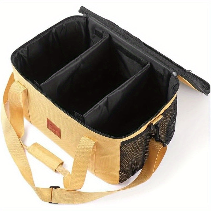 Camping Cookware Utensils Kit Travel Hanging Bag Outdoor Equipment