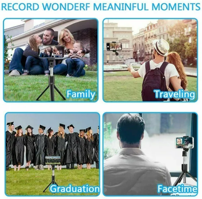 Selfie Stick Tripod Remote Desktop Stand Cell Phone Holder