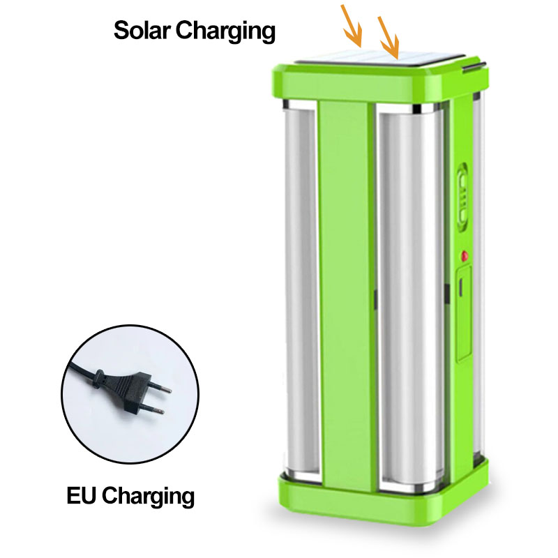 Long-Lasting LED Emergency Light Waterproof 2-Mode Super Bright 4-Sided Flashlight Portable Outdoor Camping Light