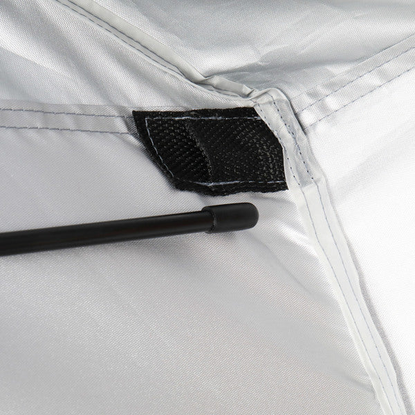 Double Blue White Changing Tent