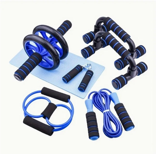 Grip Reinforcement, Type 8 Tension Rope, Jump Rope, And Kneeling Pad