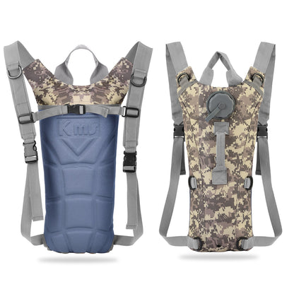 1Pc 3L Tactical Hydration Pack Water Bladder, Adjustable Water Drink Backpack