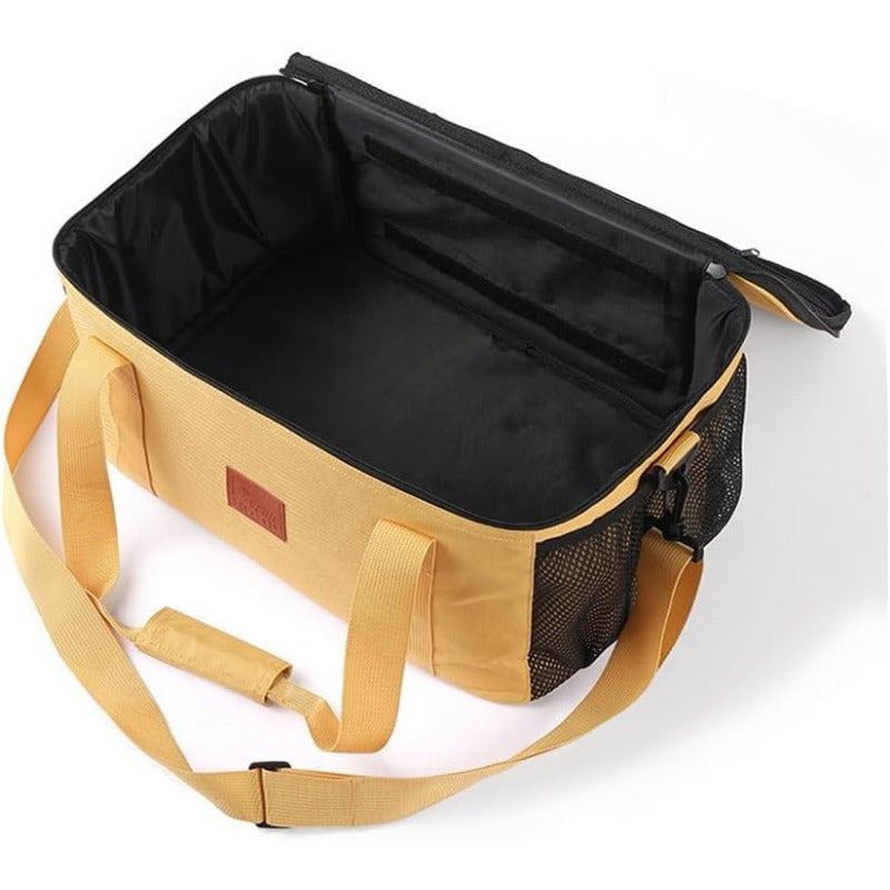 Camping Cookware Utensils Kit Travel Hanging Bag Outdoor Equipment