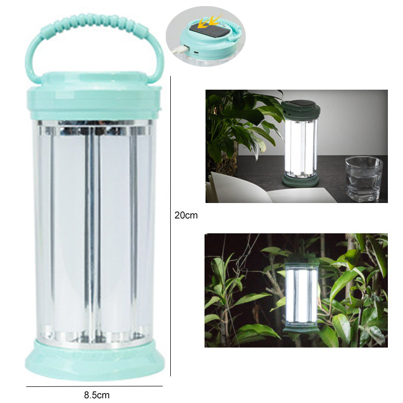 Long-Lasting LED Emergency Light Waterproof 2-Mode Super Bright 4-Sided Flashlight Portable Outdoor Camping Light