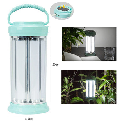 Long-Lasting LED Emergency Light Waterproof 2-Mode Super Bright 4-Sided Flashlight Portable Outdoor Camping Light