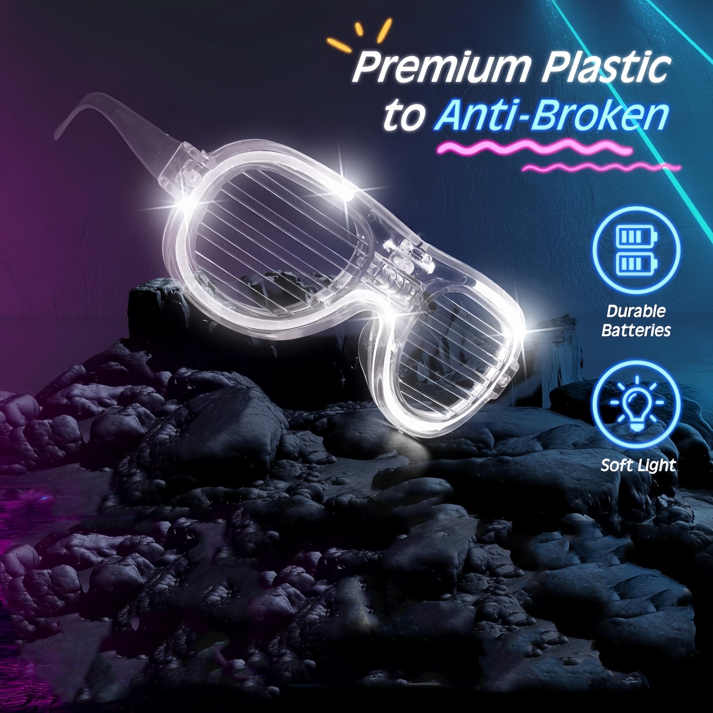 Luminous Glasses - Pink