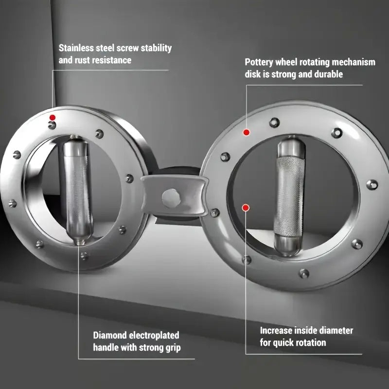 Multi Function Adjustable Resistance Speed Arm Trainer  Eight Wheel For Wrist Strength