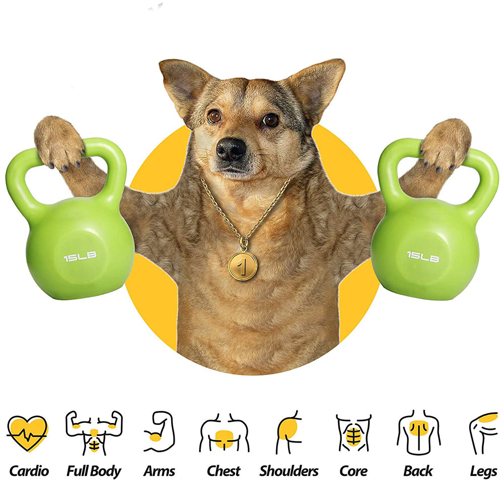 10lbs Kettlebell Set, Strength Training Kettlebells Weight Set For Women