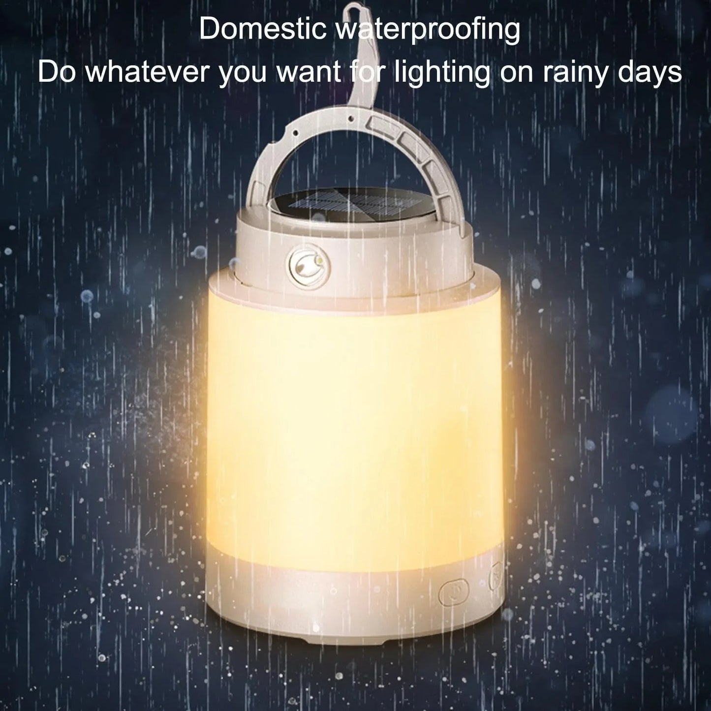 Detachable Solar Camping Light