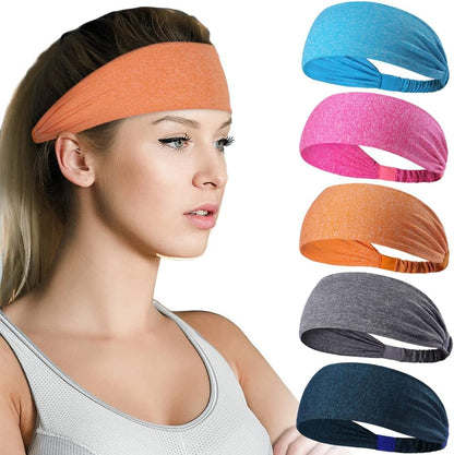 Unisex Sports Fitness Headband (5 pack)