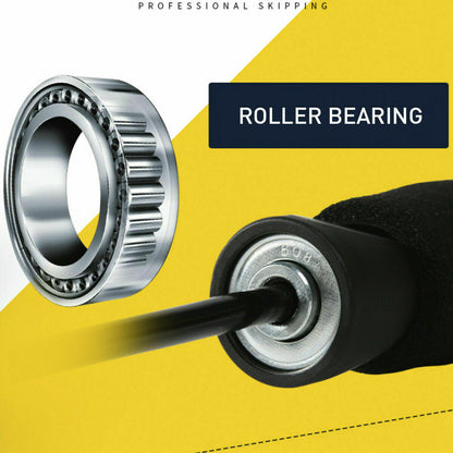 Rope Tangle-Free Jumping Rope Speed Equipments Skipping Adjustable Skipping