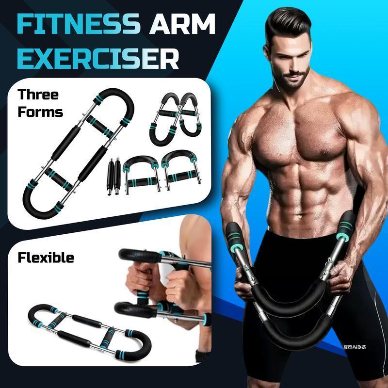 Twist Bar Arm Trainer, Adjustable Resistance From 90 To 120 Lbs, Suitable For Home And Gym Use