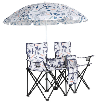 Coconut Tree Pattern, Fishing Chair With Parasol, Camping Chairs