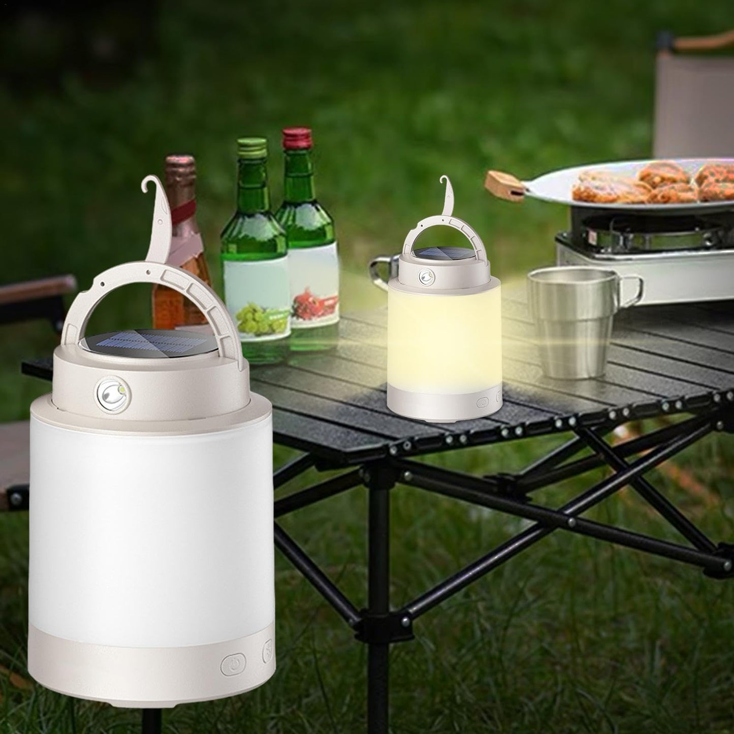 Detachable Solar Camping Light
