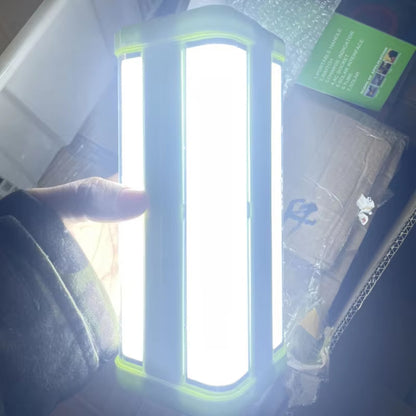 Long-Lasting LED Emergency Light Waterproof 2-Mode Super Bright 4-Sided Flashlight Portable Outdoor Camping Light