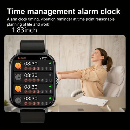 New Smartwatches, Featuring Message Alerts, Call Answering, Health Monitoring, Activity Tracking, Notification Reminders, And Fitness Functions.