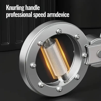 Multi Function Adjustable Resistance Speed Arm Trainer  Eight Wheel For Wrist Strength