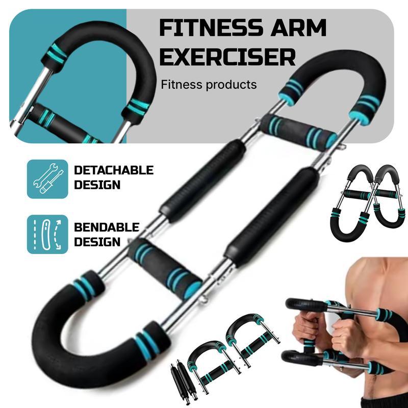 Twist Bar Arm Trainer, Adjustable Resistance From 90 To 120 Lbs, Suitable For Home And Gym Use