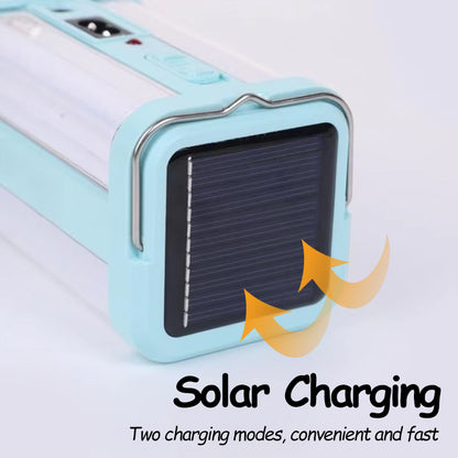 Long-Lasting LED Emergency Light Waterproof 2-Mode Super Bright 4-Sided Flashlight Portable Outdoor Camping Light