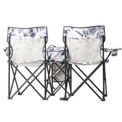 Coconut Tree Pattern, Fishing Chair With Parasol, Camping Chairs
